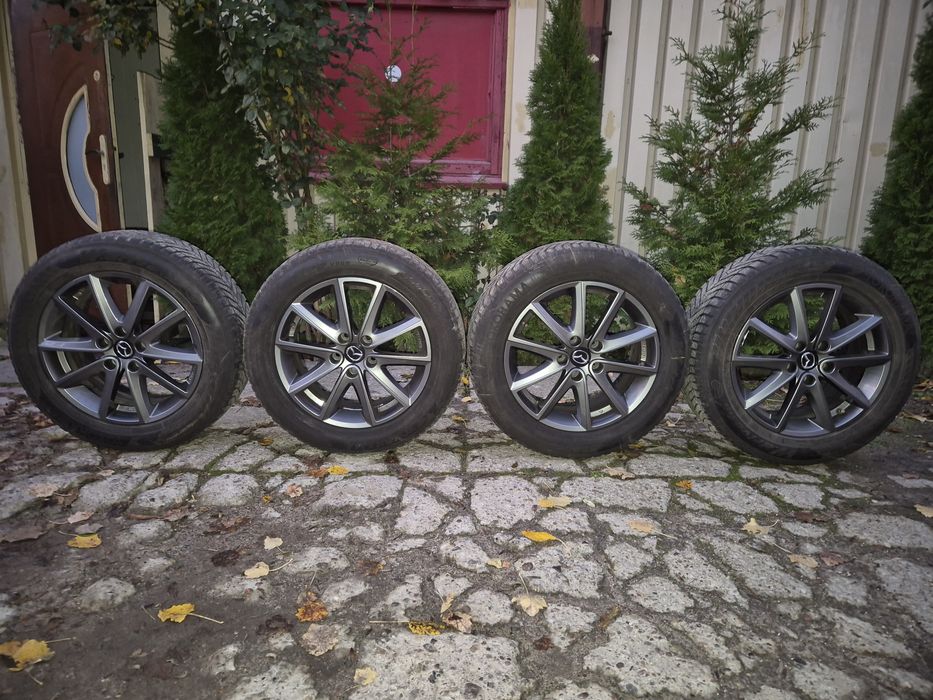 4 koła zimowe, aluminiowe felgi 17 cali, Mazda 6