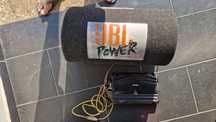 Subwoofer jbl + amplificador kenwood