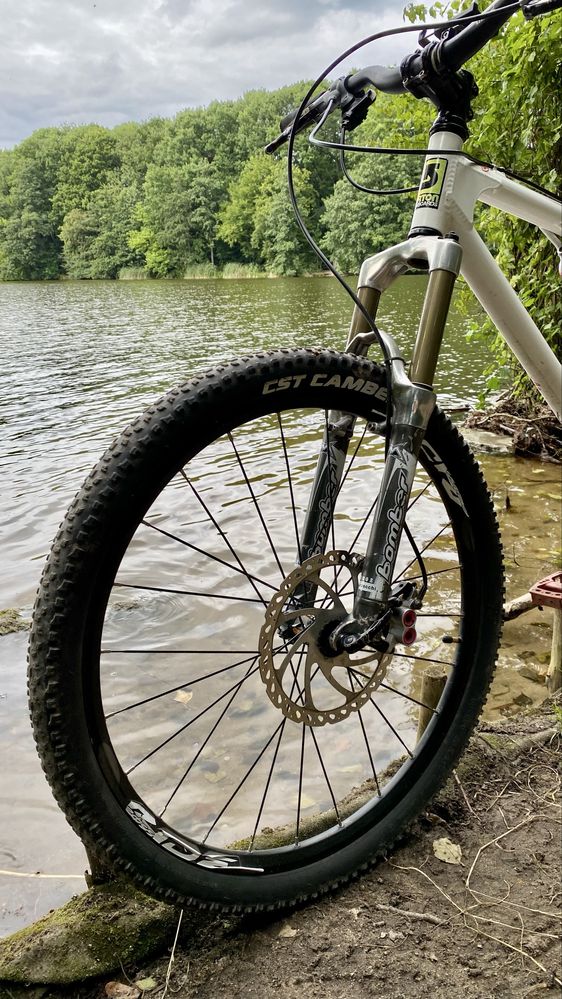 Rower Retro Full MTB Enduro - hydraulika air forks - handmade frame