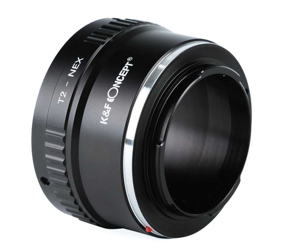Adapter  T2 T-MOUNT - E-mount SONY Nex przejściówka K&F Concept