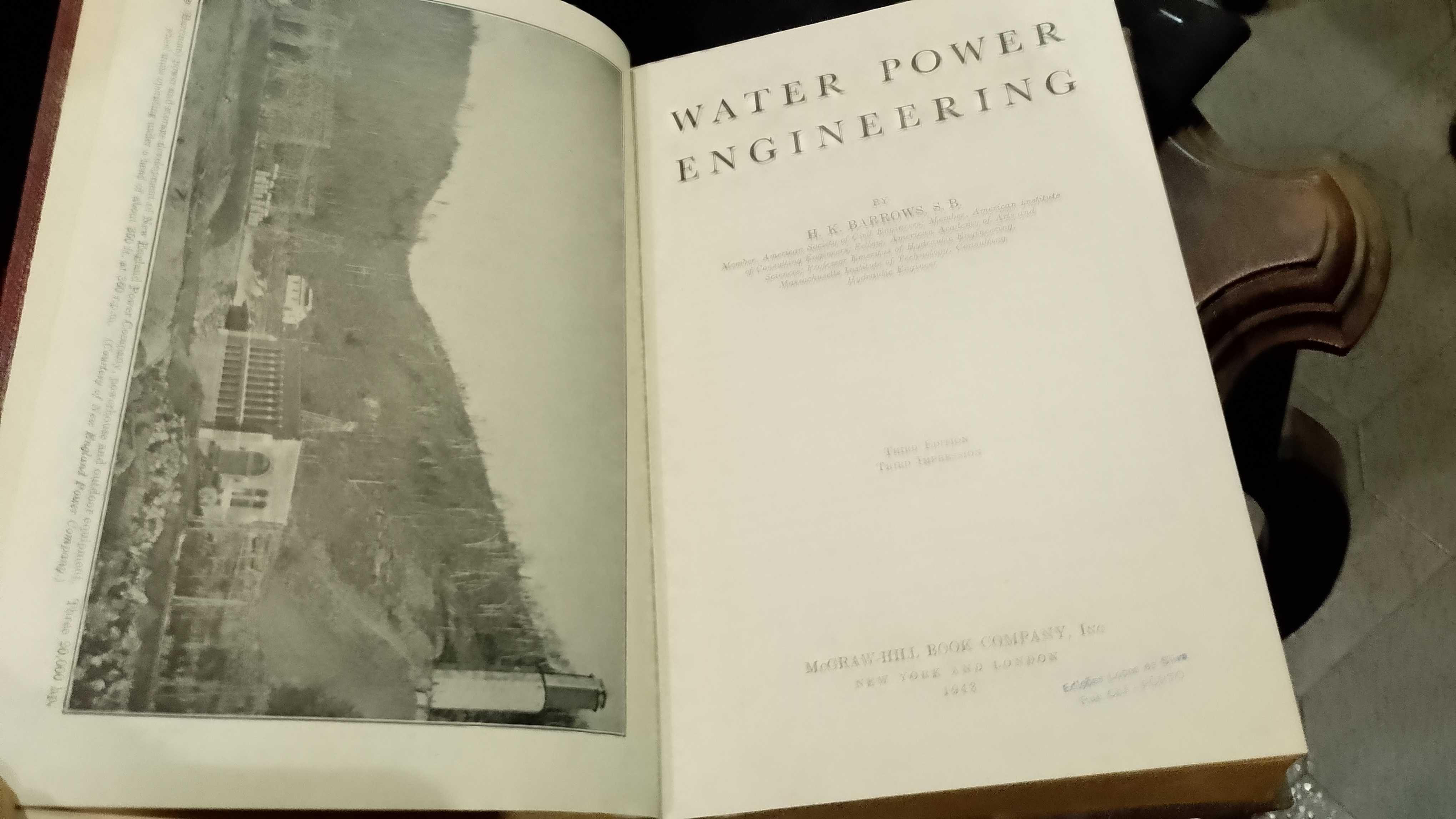 Water Power Engineering - H. K. Barrows (1943)