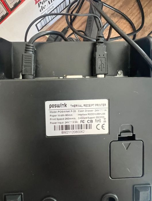 Impressora térmica a laser de recibos