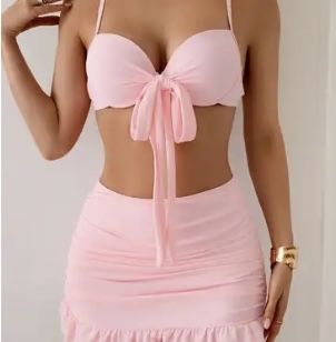 Купальник топ 3 шт. С м Л размер