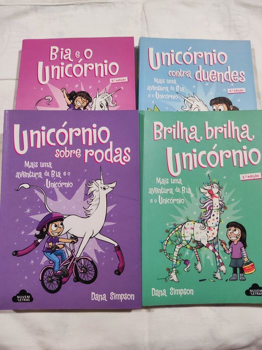 Livros Bia e o Unicórnio