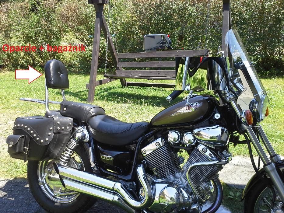 Yamaha virago xv 535 Sissybar oparcie + bagażnik szyba gmol