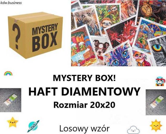 [MYSTERY BOX] Haft Diamentowy Diamond Painting Mozaika Zestaw 5D