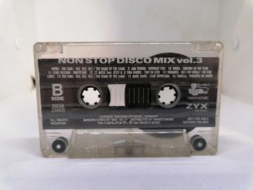 Non Stop Disco Mix Vol 3 - kaseta magnetofonowa