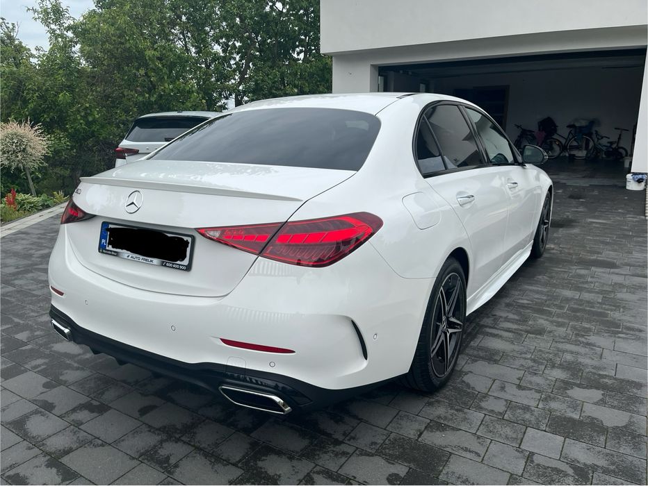 Auto do ślubu Mercedes C klasa W206