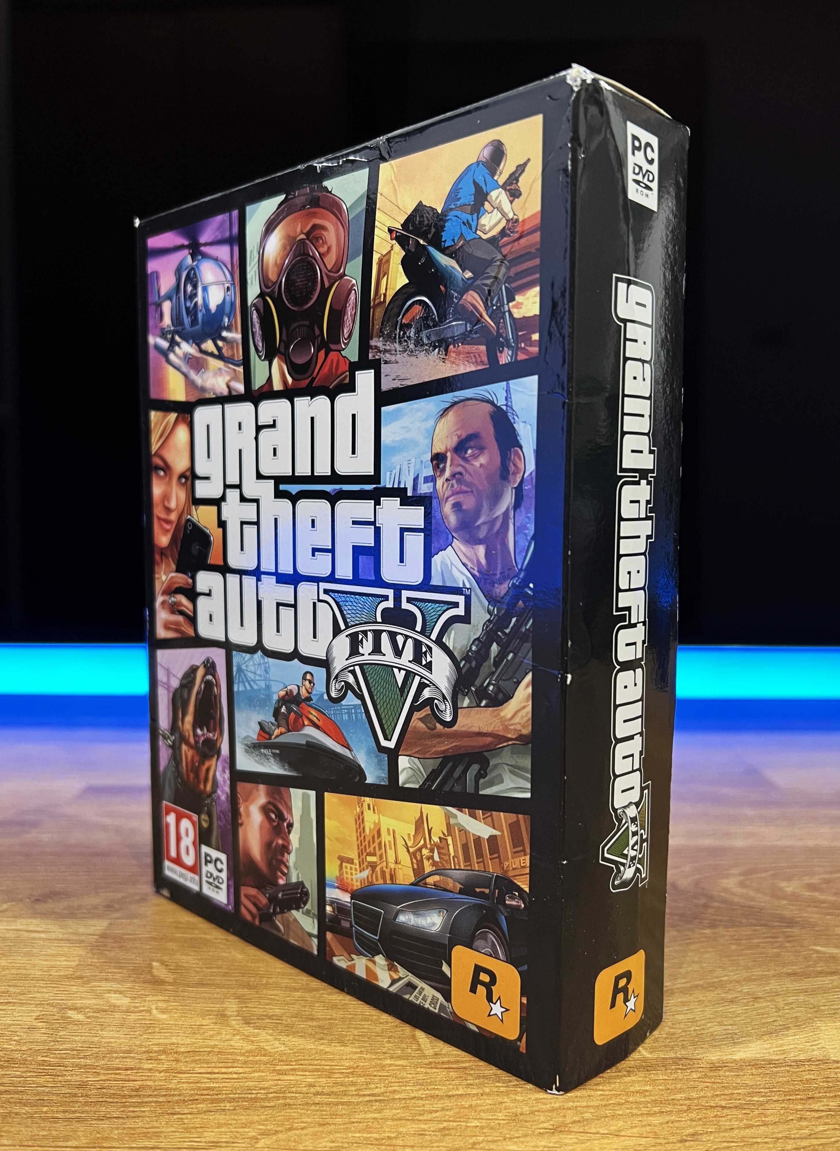 Grand Theft Auto V (PC PL 2015) MINI BIG BOX GTA 5 polskie wydanie