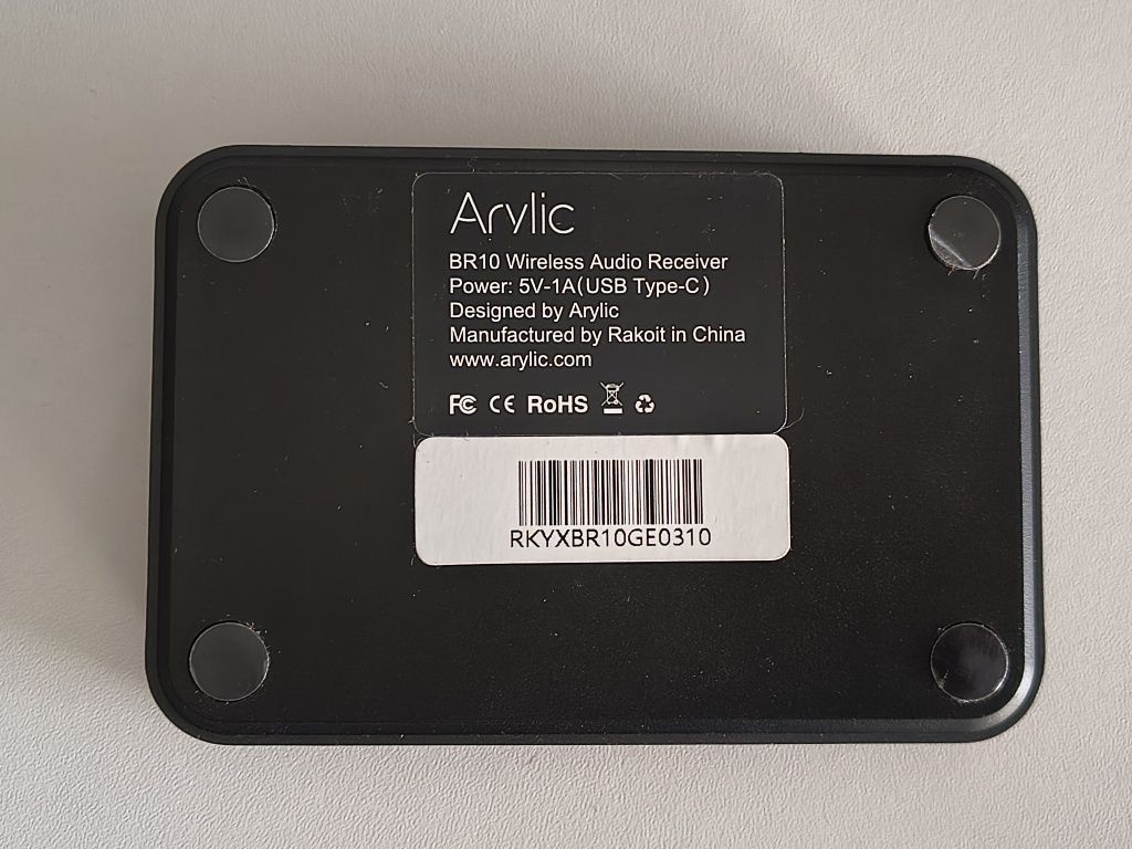 Odbiornik bluetooth, DAC Arylic br10, stan idealny