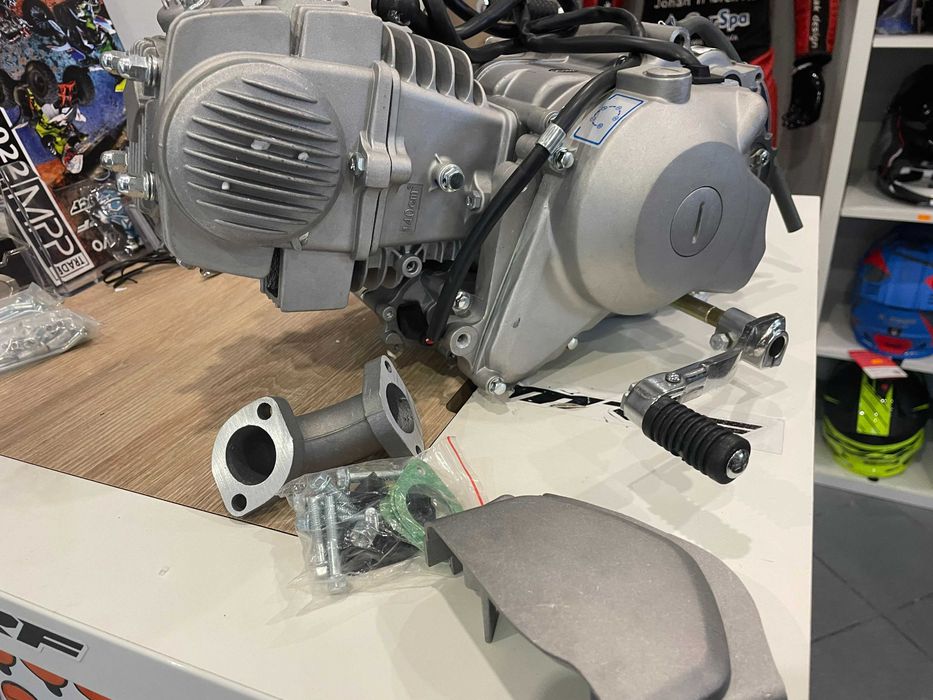 Silnik Pit Bike Cross 140ccm z rozrusznikiem, nowy YX140 MRF KAYO