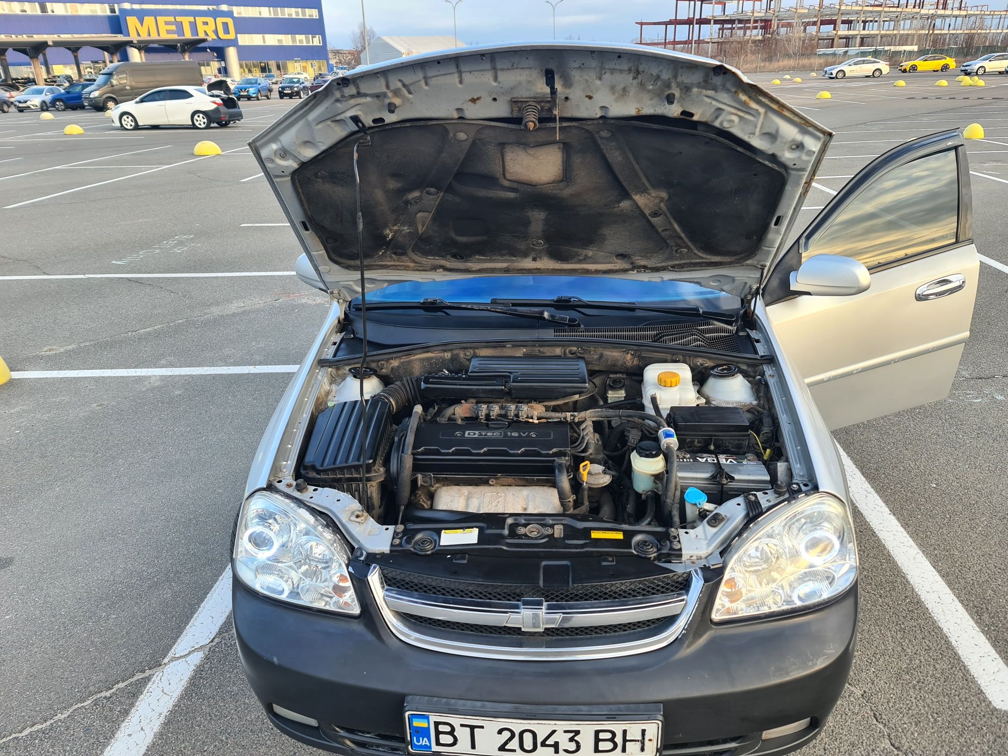 Chevrolet Lacetti 2007, 1.8 (газ/бензин)