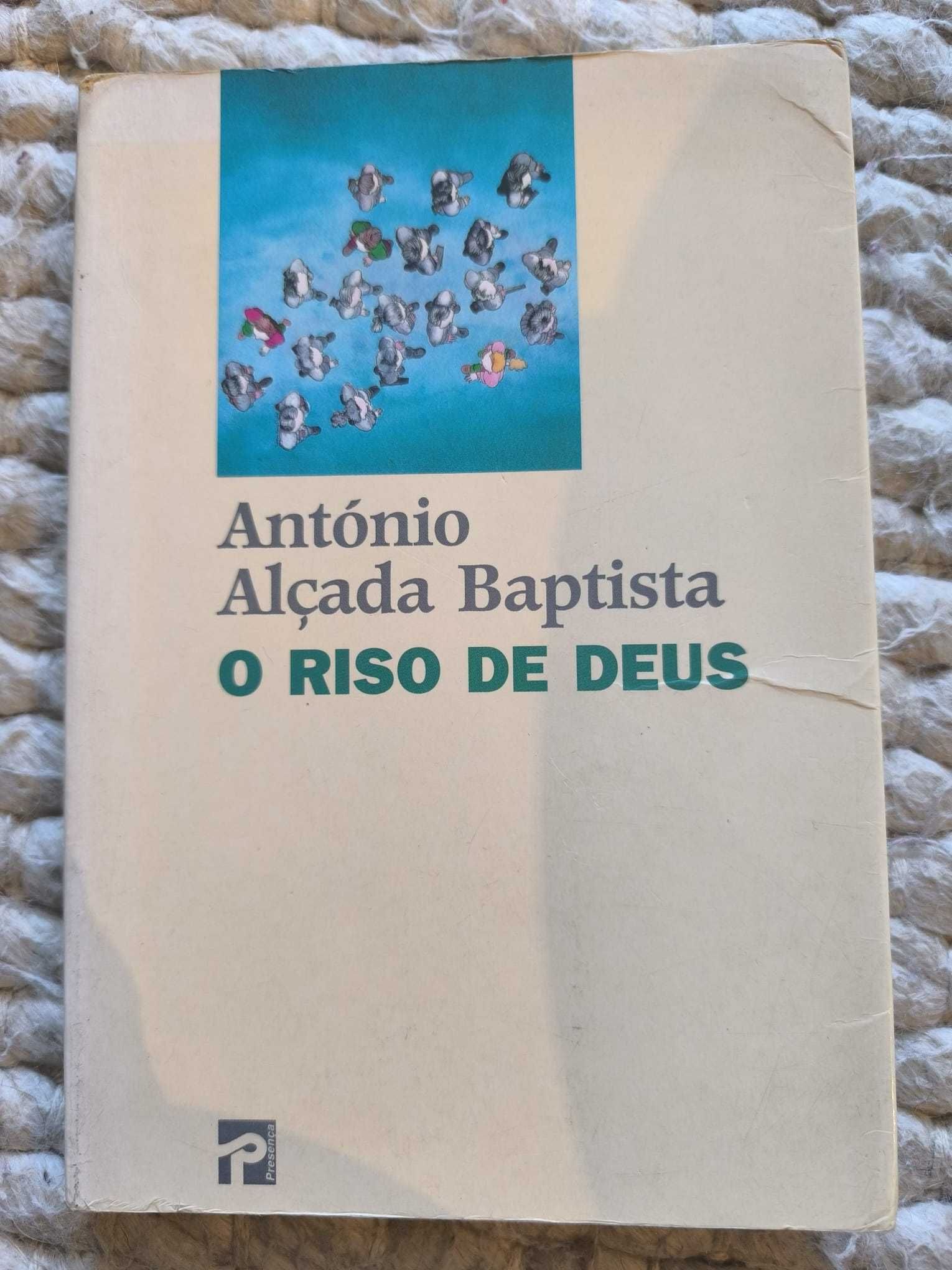 Livro "O Riso de Deus" de António Alçada Baptista