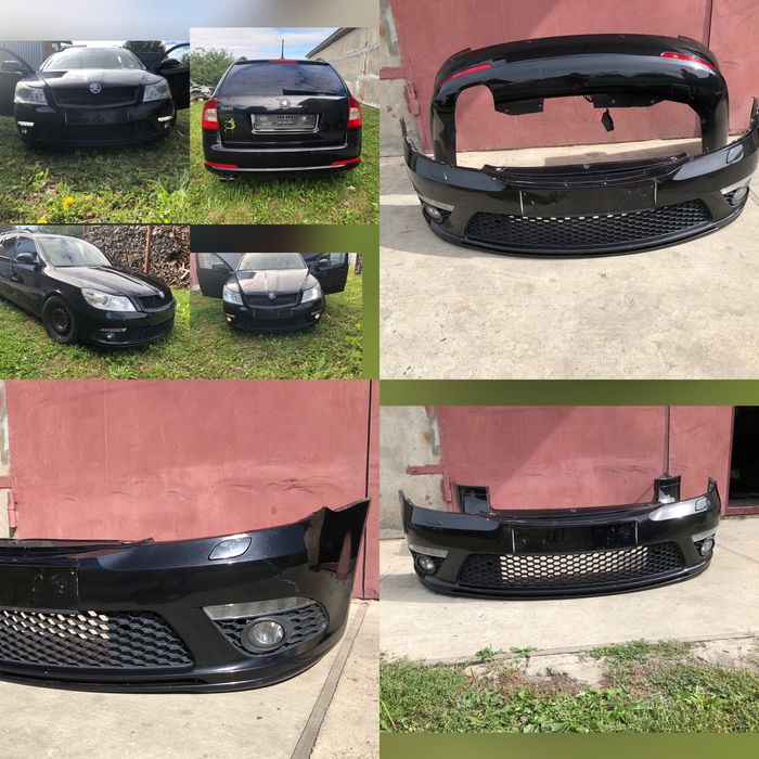Бампер Шкода Октавія А5 Скаут RS