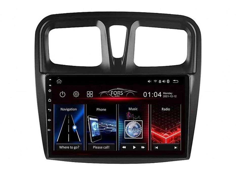 Radio samochodowe Android Renault Sandero, Logan (10.1") 2015.-2018