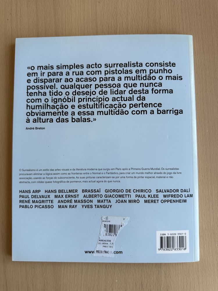 Livro sobre o Surrealismo - Taschen