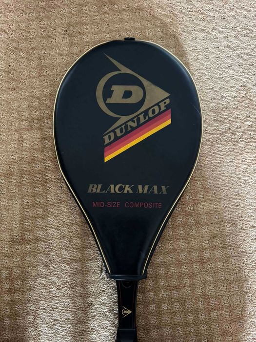 Rakieta tenisowa Dunlop Black Max z pokrowcem