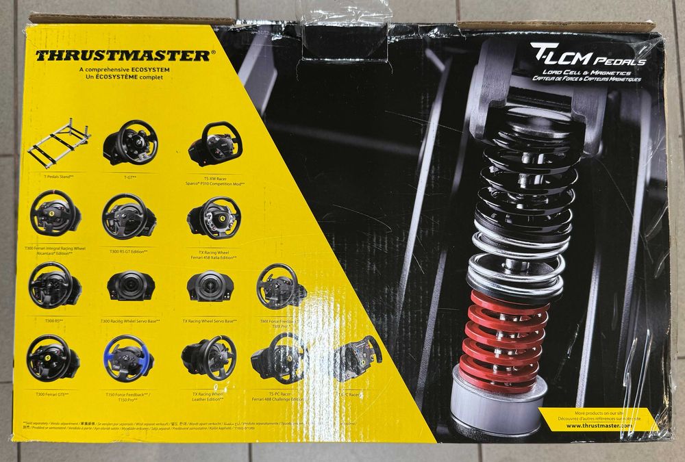 Pedały Thrustmaster T-LCM Pedals zgodne z kierownicami Thrustmaster