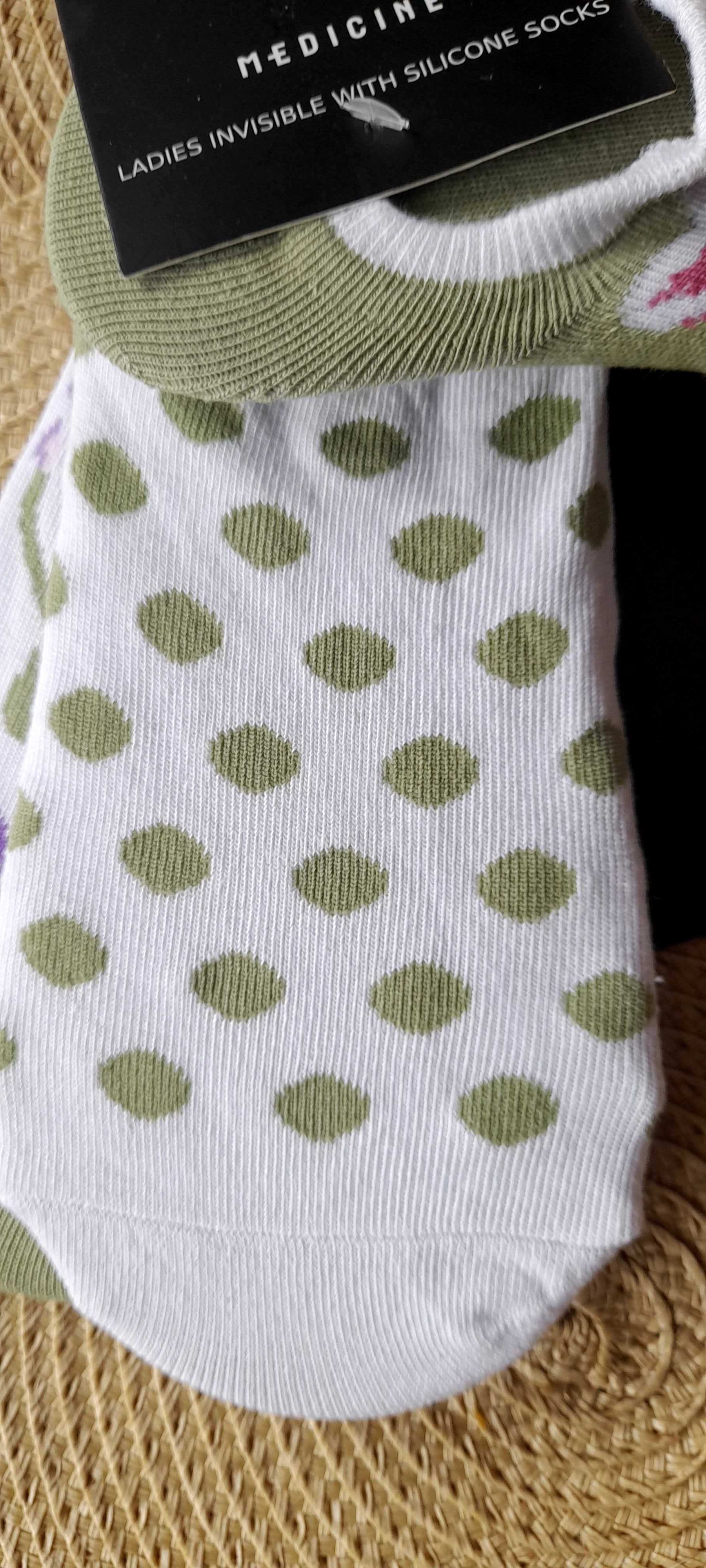 Skarpetki damskie 3pak Medicine nowe z metką r.36-38