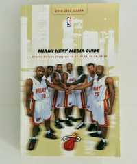 NBA Miami Heat Media Guide 2000 na 2001 koszykówka