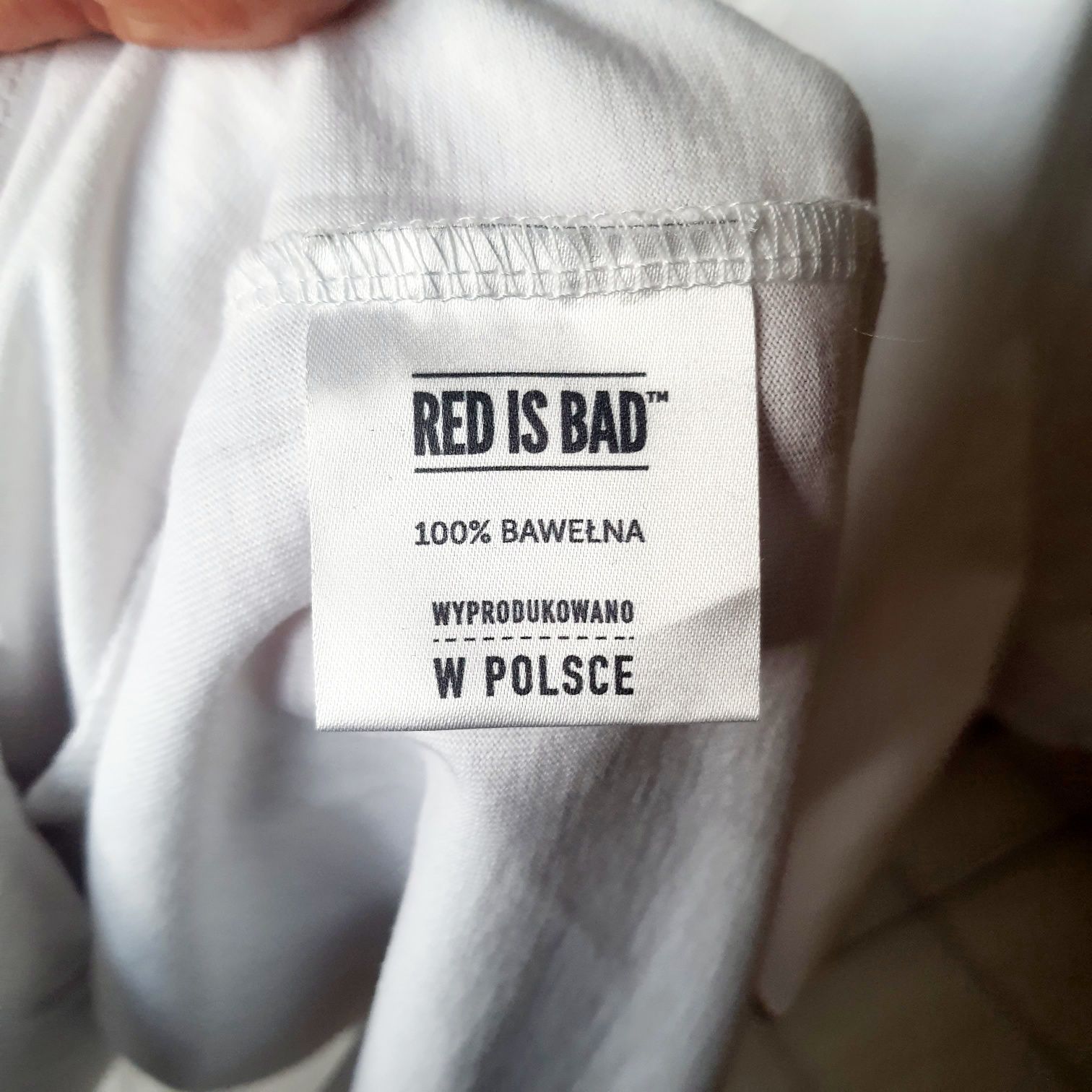 Koszulka męska Red is Bad r.XL