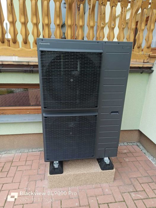 pompa ciepła PANASONIC 12 kW 3 faz. split