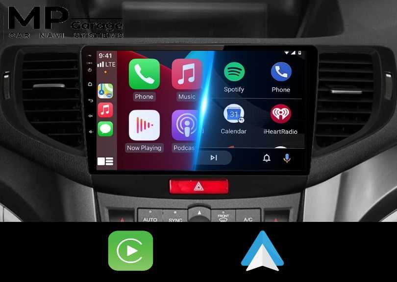 Radio Android 11 Honda Accord 8 LTE CarPlay/AA Qled 4G Montaż
