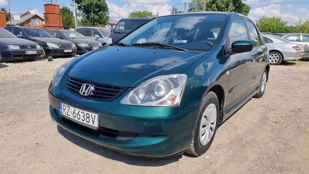 Honda Civic 1 WŁAŚCICIEL Salon Polska 1.4 benzyna 280tys km Klimatyzacja Bez rdzy