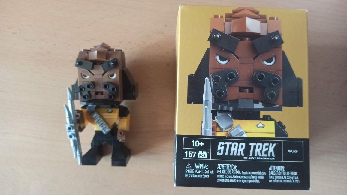 Klocki Mega bloks kubros figurka star trek