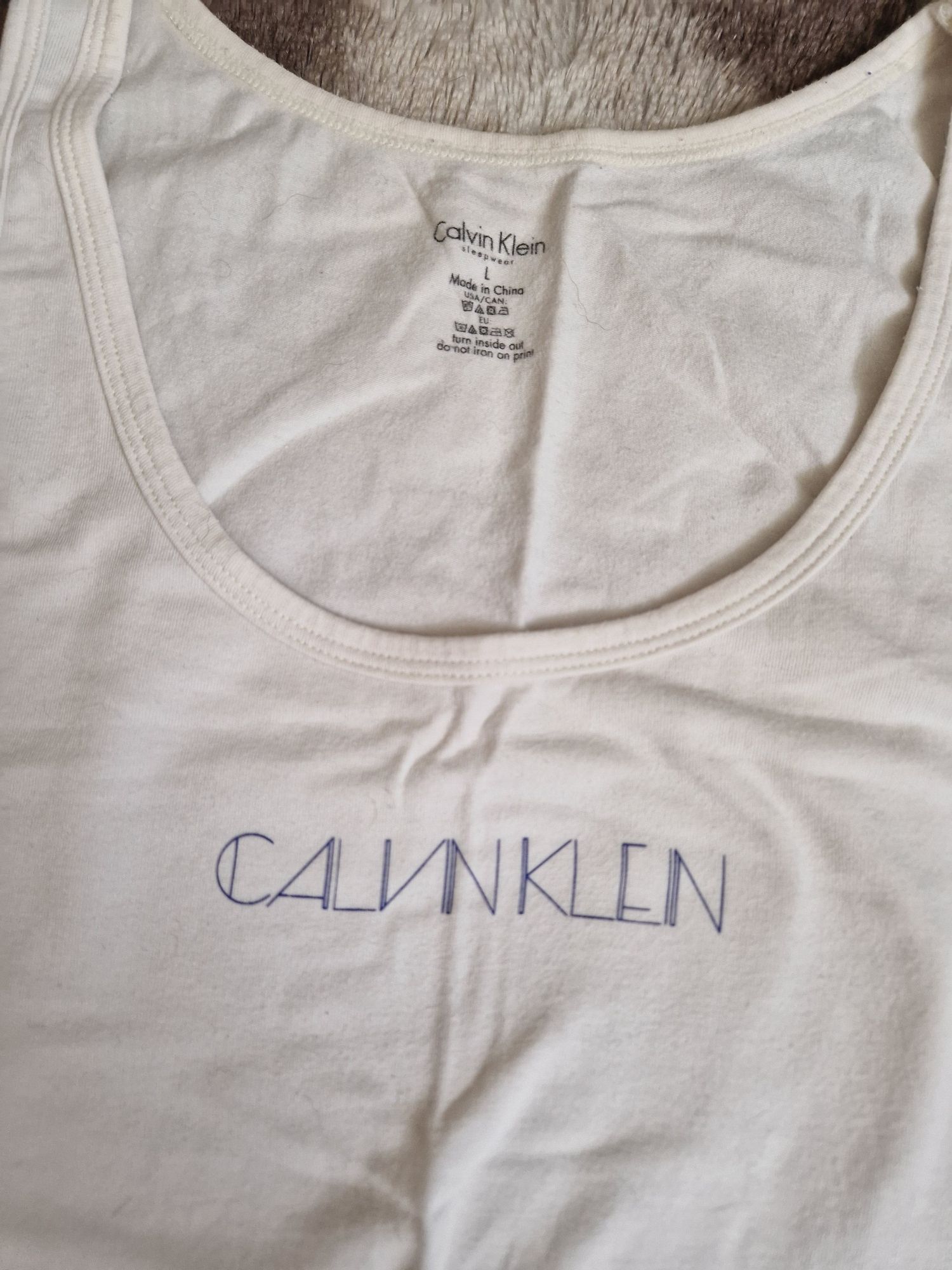 Bluzka na ramiączkach calvin Klein