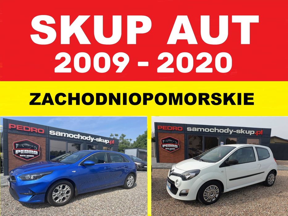 PEDRO - SKUP AUT (2009r-2020r) - Całe zachodniopomorskie - Szczecin