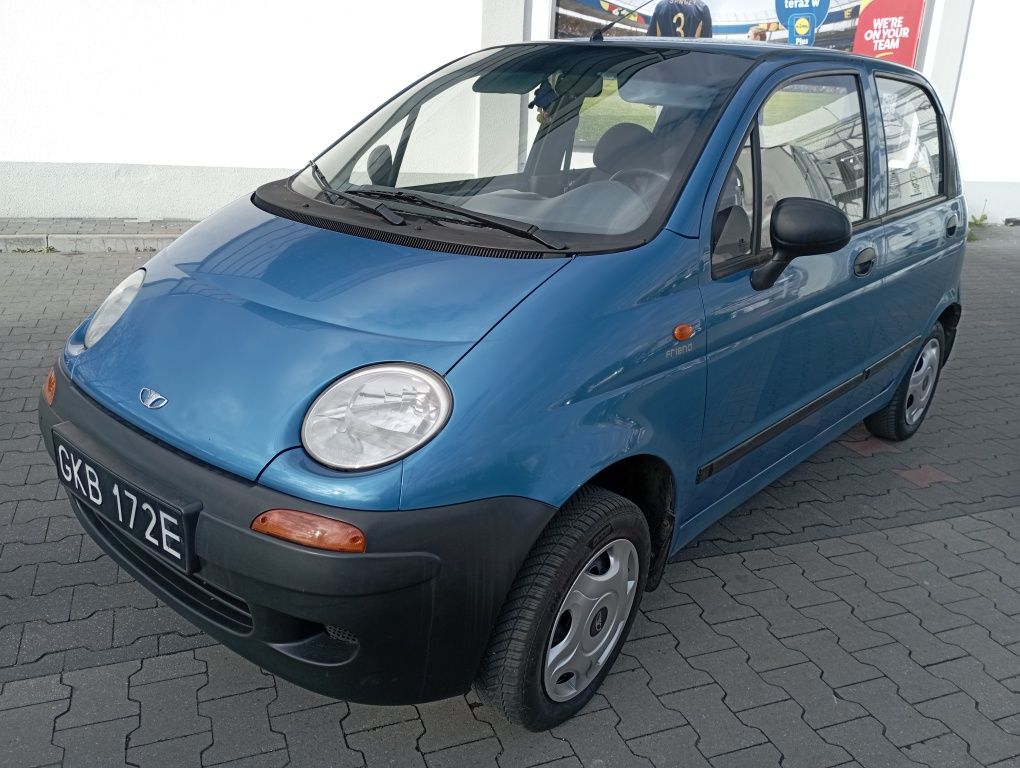 Śliczny Daewoo Matiz Salonowy 1 Właściciel przeb.59 tyś