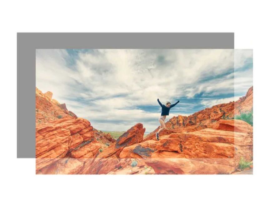 TouYinger 130" Світловідбиваюча тканина для екрану проектора (*Київ*)