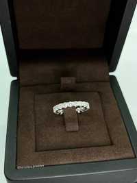 Кольцо дорожка с бриллиантами 2.10ct  Белое золото 750 проба