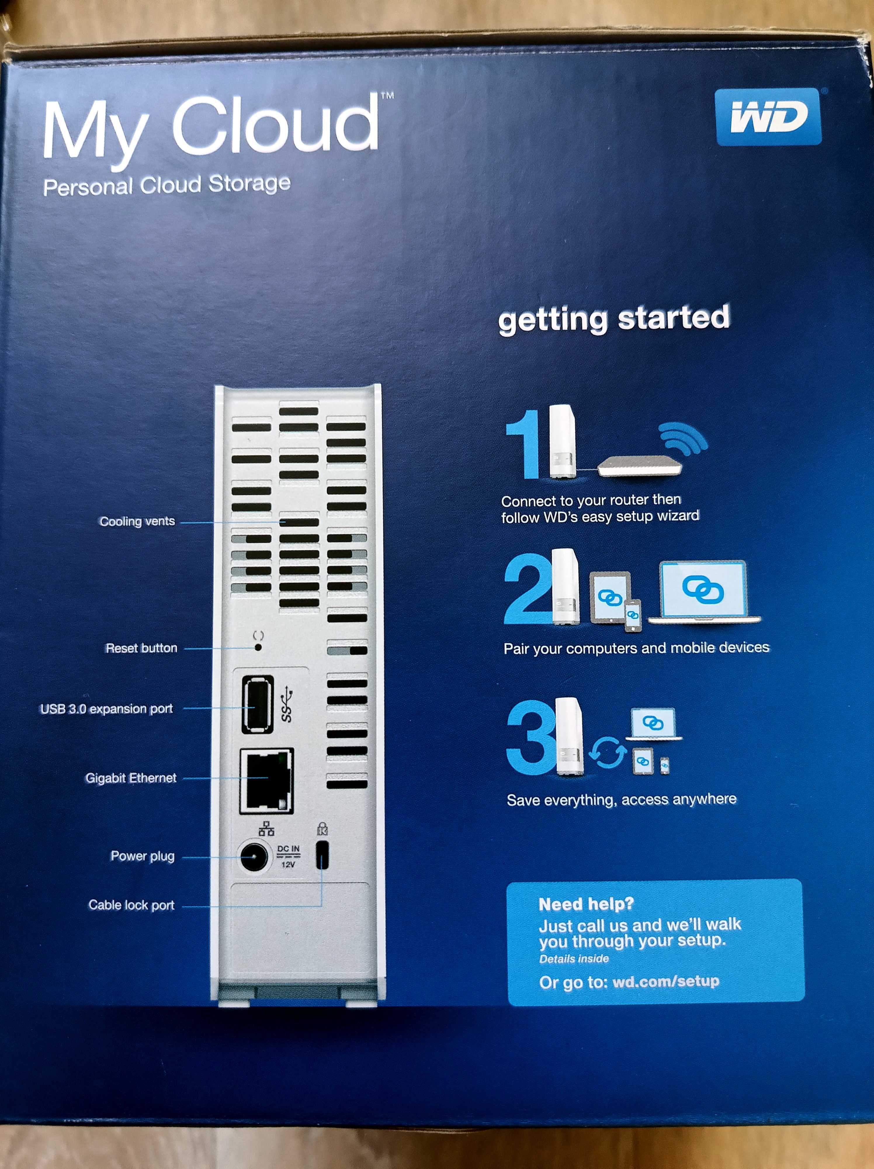 NAS WD MyCloud 2TB stan bardzo dobry