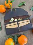 Portfel skórzany HandMade ręcznie robiony skóra naturalna nowy stylowy