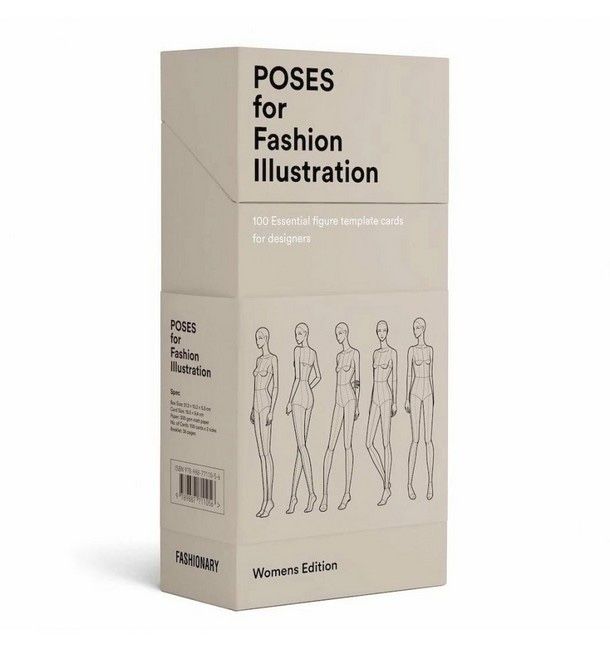 Картки Poses for Fashion Illustration (Womens Edition)