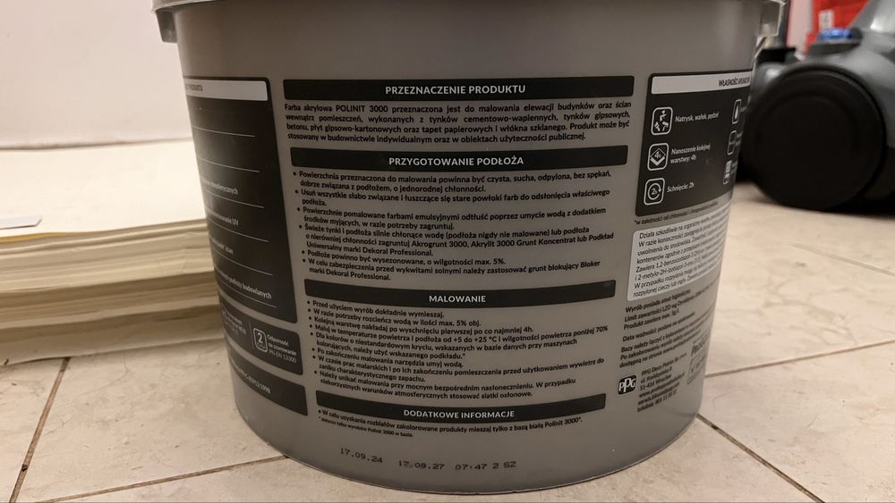 Dekoral Professional Polonit 3000 HS baza LN 10L