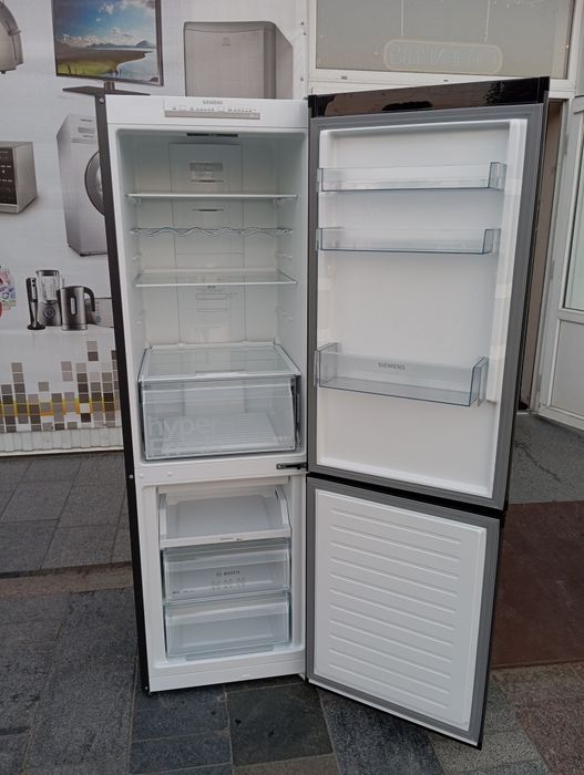 Холодильник Siemens No-Frost серый 185см INVERTER A+++ из Германии