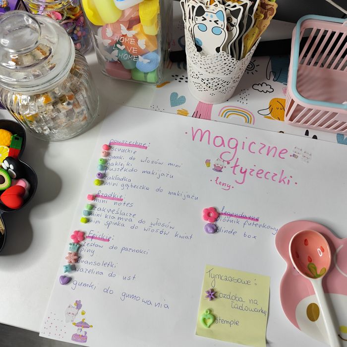 2 małe magiczne łyżeczki