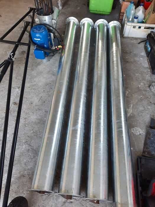 Rura ocynk przedłużka  żmijka do zboża fi 110 140 gwarancja transport