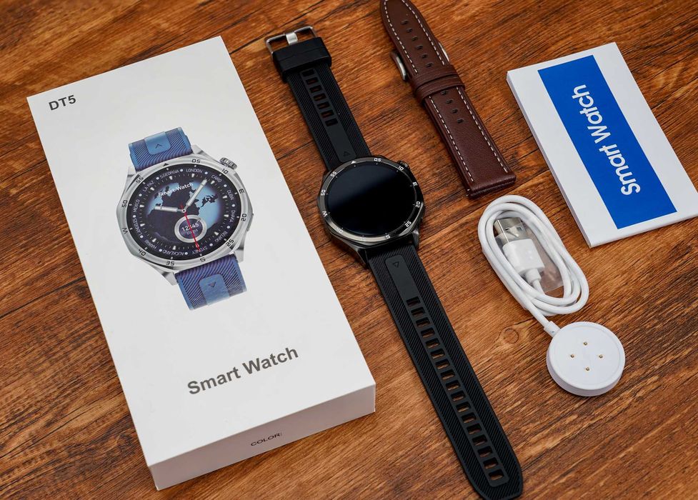 ZEGAREK MĘSKI smartwatch DT5 NEW do Samsung Iphone Android iOS 4GB