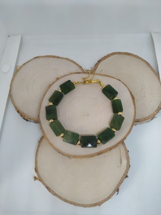 Niespotykana bransoletka z Nefrytów