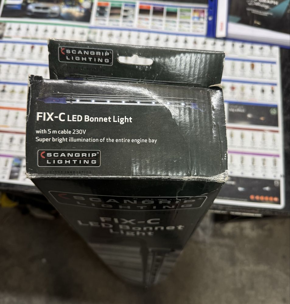 Scangrip Fix-C led bonnet light Nowa