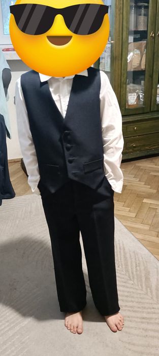 Spodnie + kamizelka chłopięce