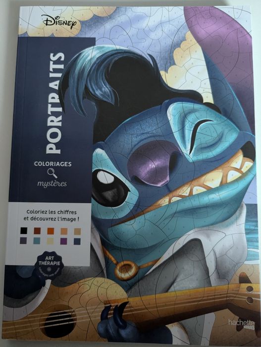 Coloriage mystère Trompé l'oeil Portrait 100 kolorowanek