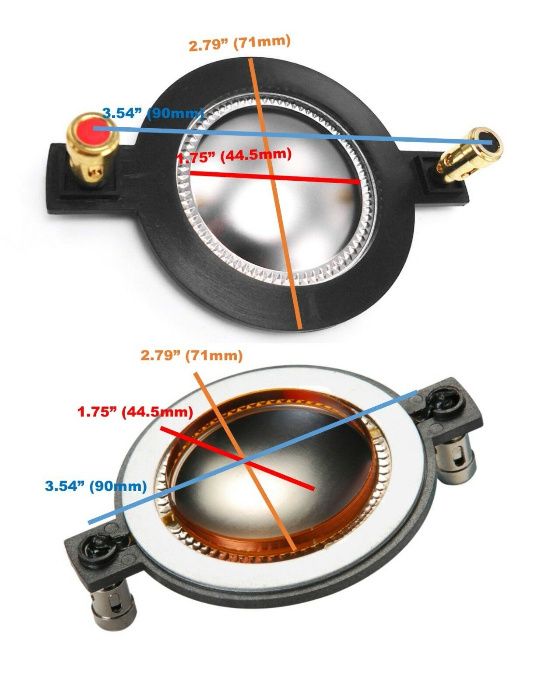 Membrana para Mackie 1701 SRM-450 C300Z e Behringer 44P60A-8