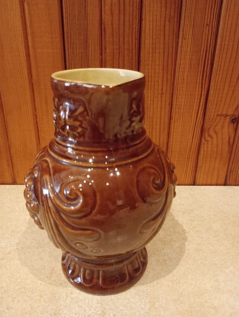 Dzbanek ceramiczny szkliwiony