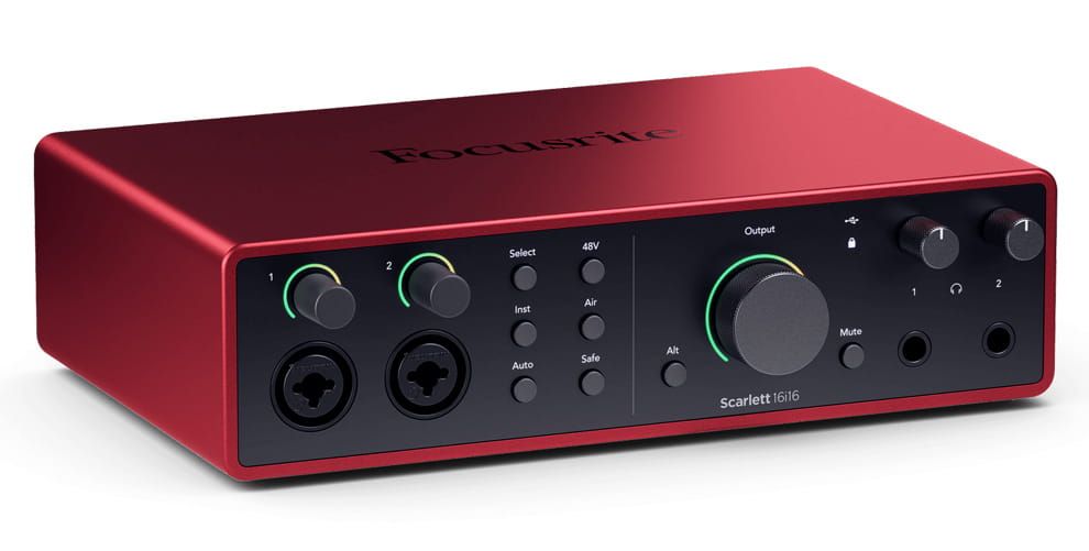 Focusrite Scarlett 16i16 4th Gen – interfejs audio USB