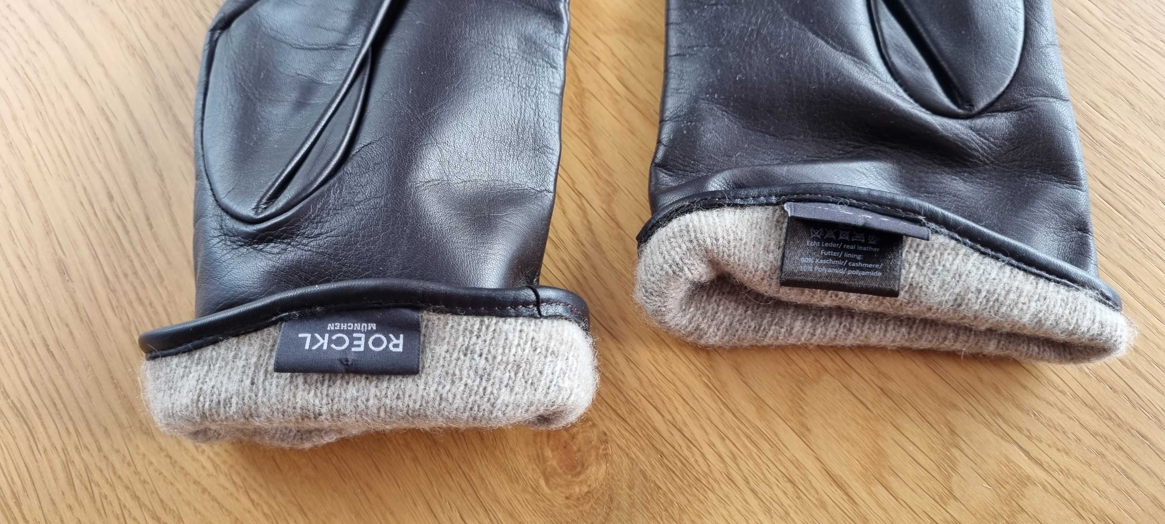 Rękawiczki skórzane damskie Roeckl Prada Max Mara Michael Kors